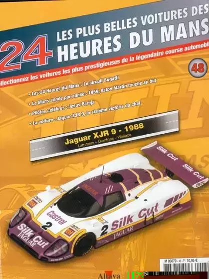 Altaya - Les plus belles voitures des 24 heures du Mans - Jaguar XJR9 - 1988