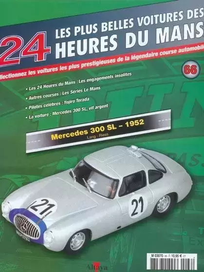 Altaya - Les plus belles voitures des 24 heures du Mans - Mercedes 30 SL - 1952