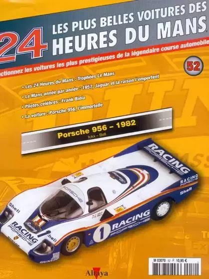Altaya - Les plus belles voitures des 24 heures du Mans - Porsche 956 Rothmans