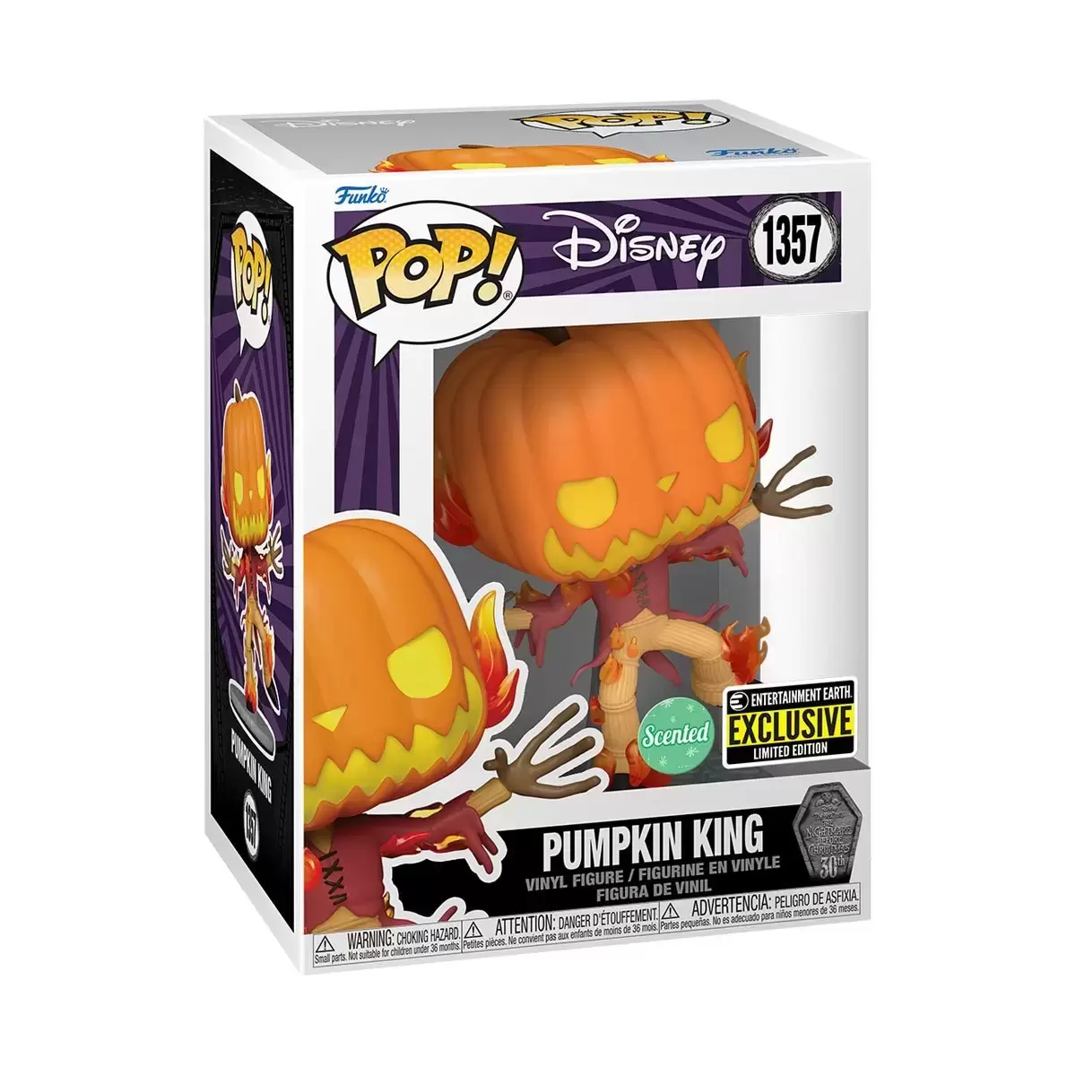 POP! Disney - The Nightmare Before Christmas - Pumpkin King Scented