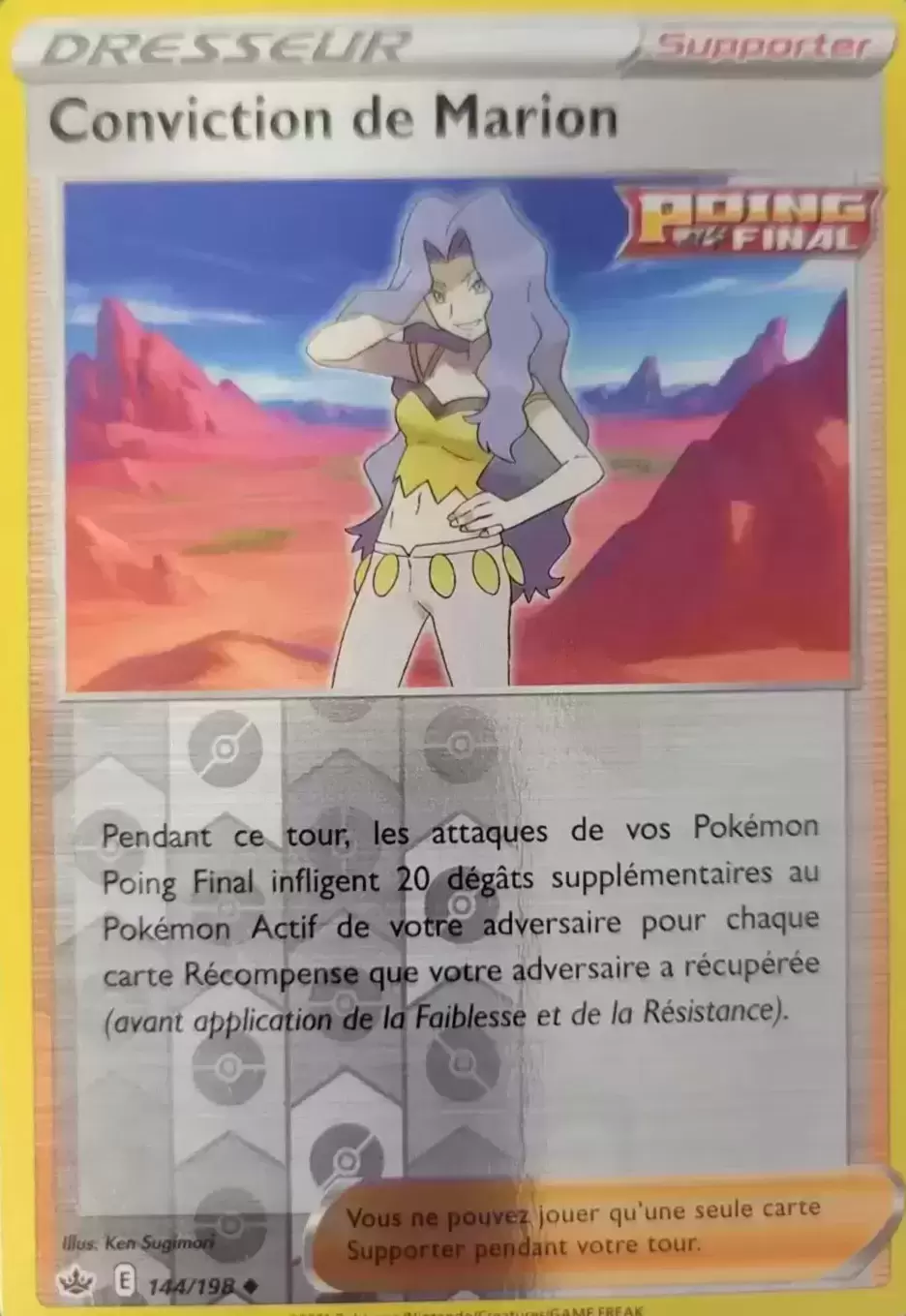 Règne de glace - Conviction de Marion Reverse