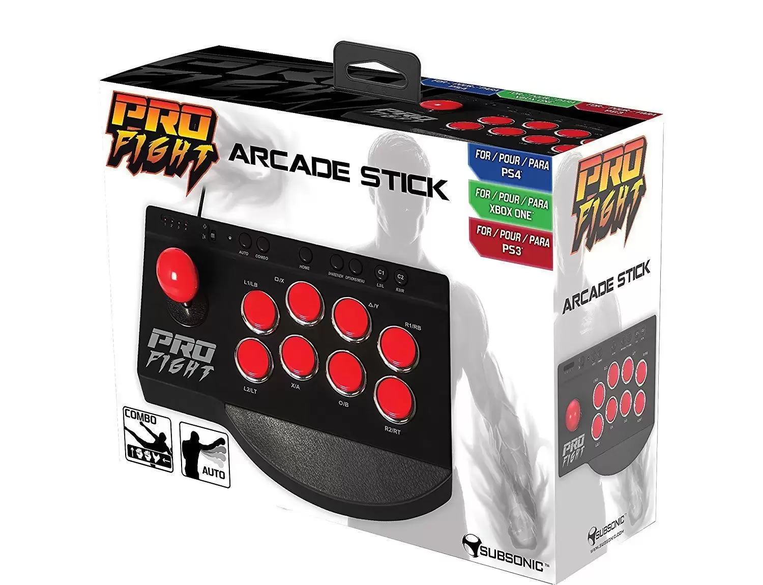Arcade Stick - Subsonic Pro Fight Arcade Stick