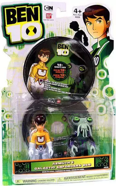 Ben 10 Ultimate Alien - Azmuth and Galactic Enforcers Ben DVD Pack