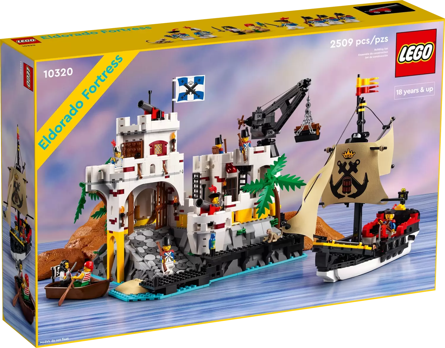 Eldorado Fortress - LEGO Pirates set 10320
