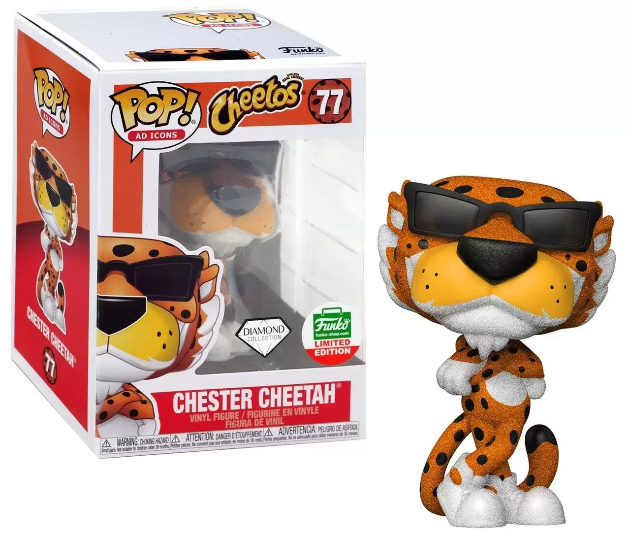 POP! Ad Icons - Cheetos - Chester Cheetah Diamond Collection