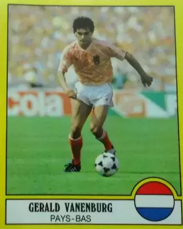 Foot 89 en Images - Gerald Vanenburg - Flash sur Euro 88