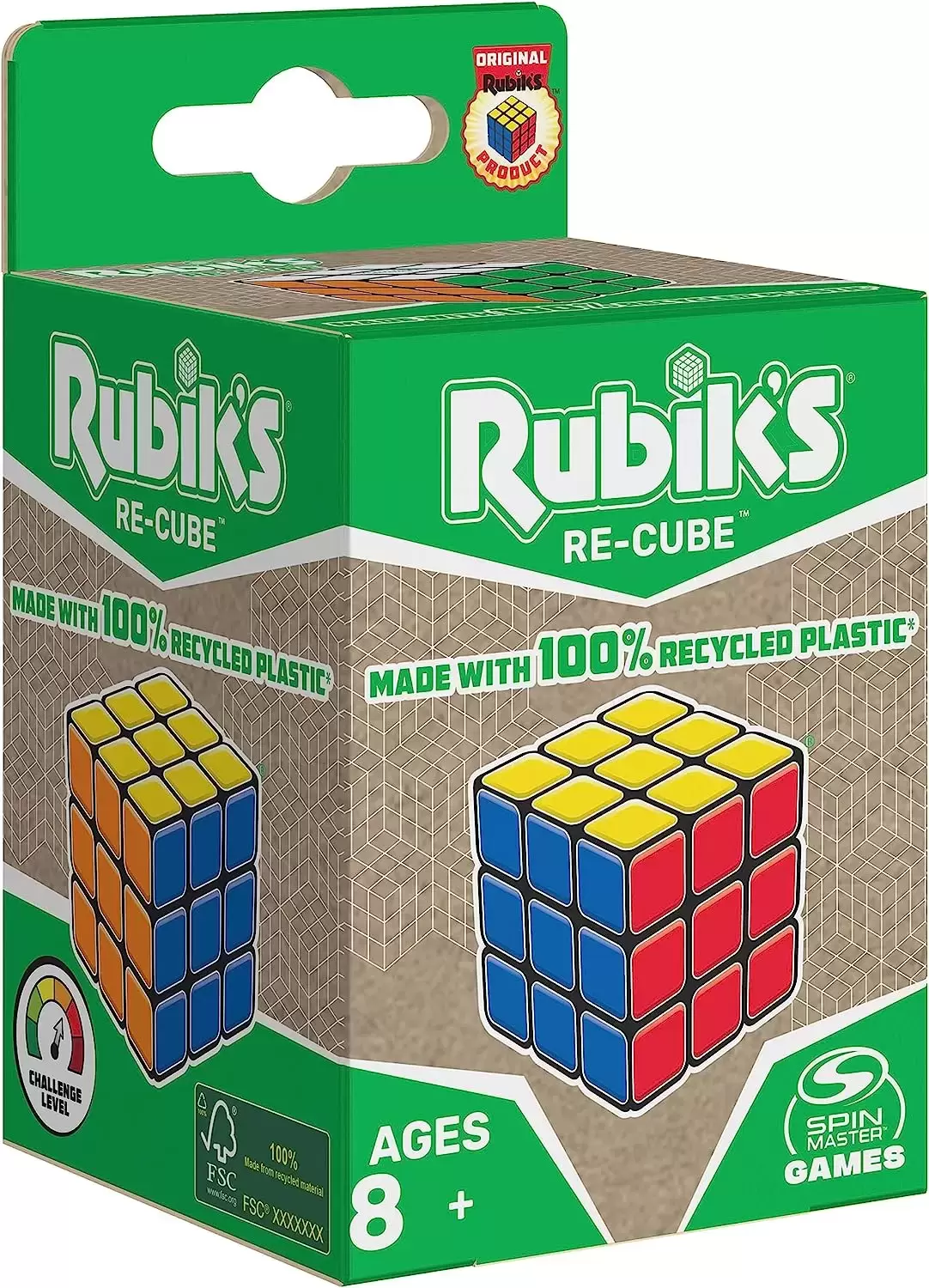 Rubik's Re-Cube, Le cube 3x3 original fabriqué avec 100 % de