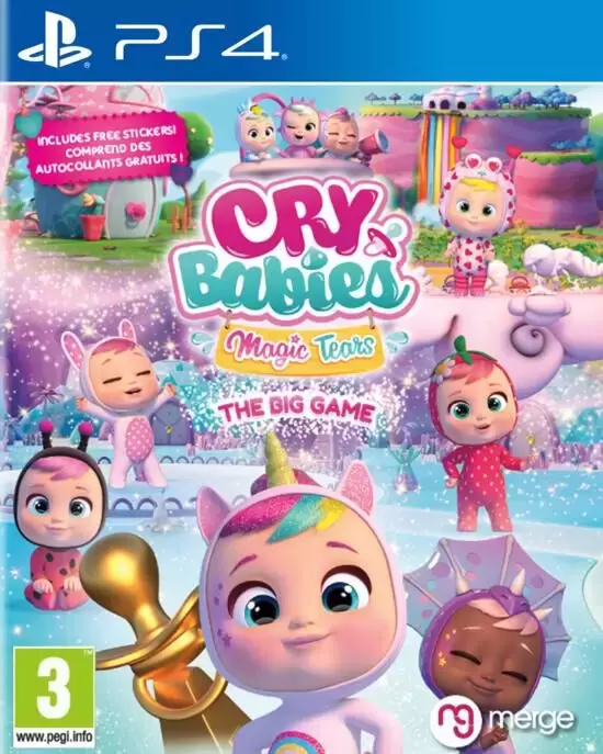 Jeux PS4 - Cry Babies Magic Tears : The Big Game