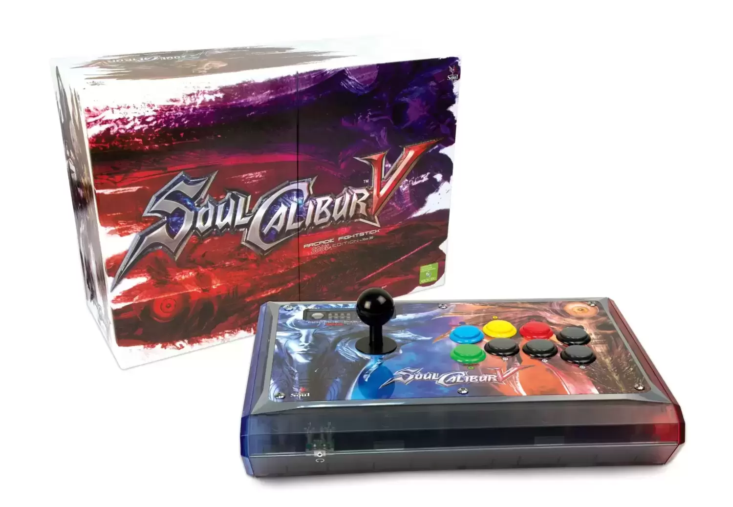 Arcade Stick - Mad Catz SoulCalibur V - Arcade Fightstick Soul Edition