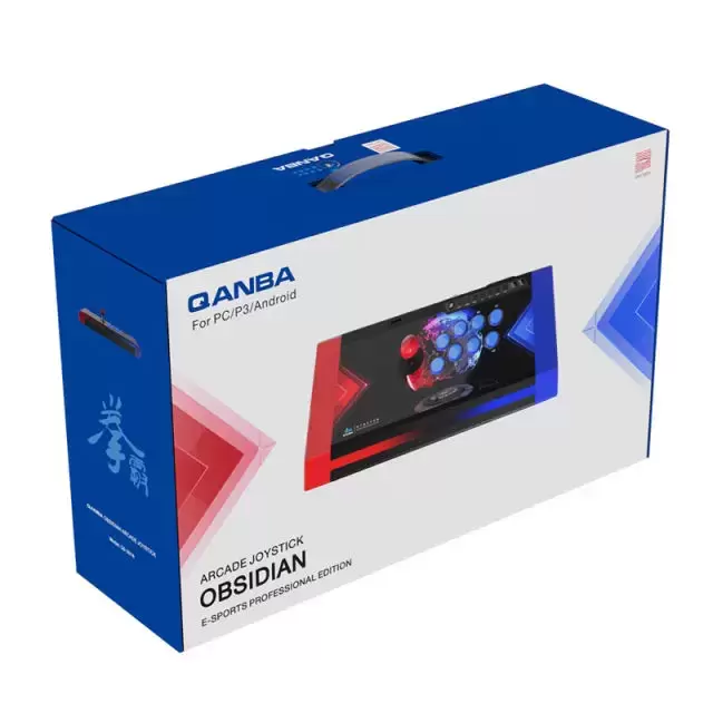 Arcade Stick - Qanba Q3 Obsidian E-sports Professional Edition Arcade Stick