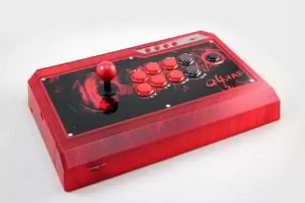 Arcade Stick - Qanba Q4 Real Arcade Fightingstick (3in1) (Ice Red Limited Edition)