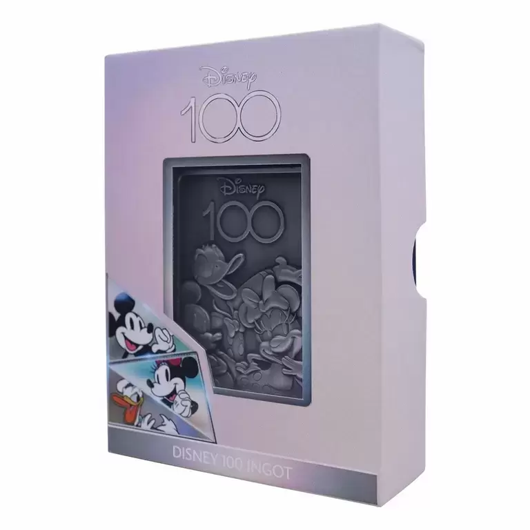 Fanattik - Ingot & Metal Card - Disney - 100th anniverary