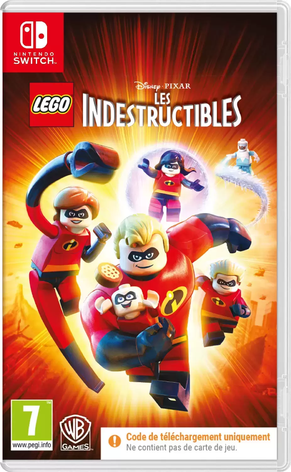 Jeux Nintendo Switch - Lego Les Indestructibles (code de téléchargement)