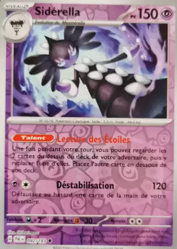 Evolutions à Paldea - PALFR - Sidérella Reverse
