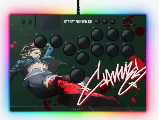 Arcade Stick - Razer Kitsune - Street Fighter 6 Cammy Edition
