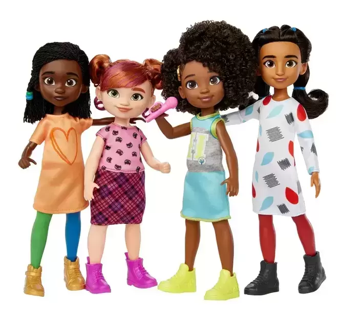 Karma\'s World Dolls & Playsets - Karma\'s World the Go Girls 4-Pack Dolls