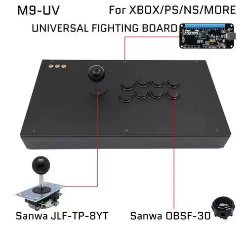 FIGHTBOX M9 - Universal Version - Arcade Stick