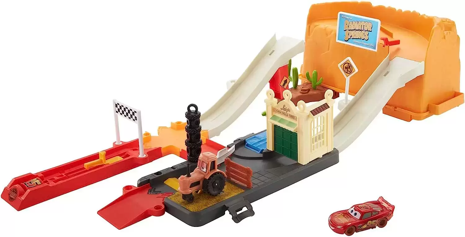 Cars - Playsets - Race & Go Playset