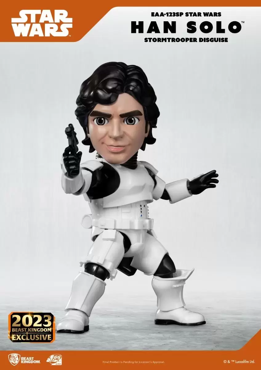 Egg Attack Action - STAR WARS - Han Solo (Stormtrooper Disguise)