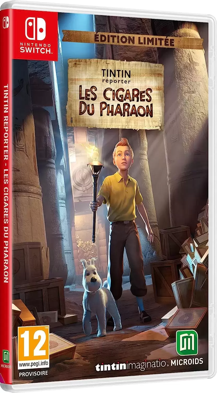 Nintendo Switch Games - Tintin Reporter : Les Cigares du Pharaon