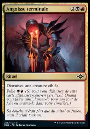 Horizons du Modern II - Angoisse terminale