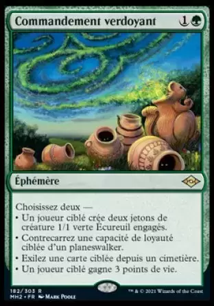 Horizons du Modern II - Commandement verdoyant