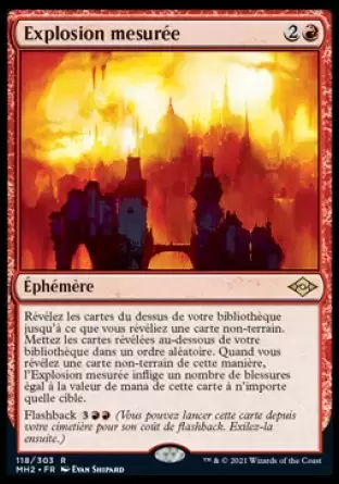 Horizons du Modern II - Explosion mesurée