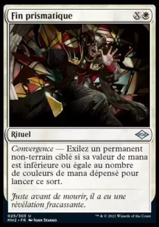 Horizons du Modern II - Fin prismatique