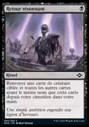 Horizons du Modern II - Retour résonnant