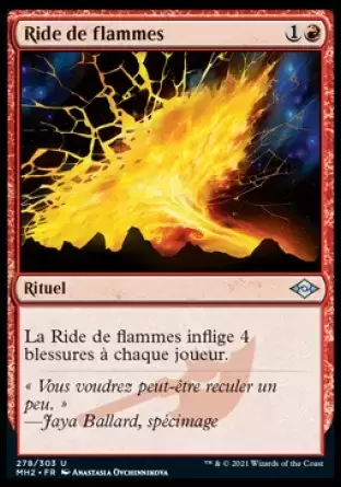 Horizons du Modern II - Ride de flammes