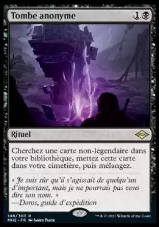 Horizons du Modern II - Tombe anonyme