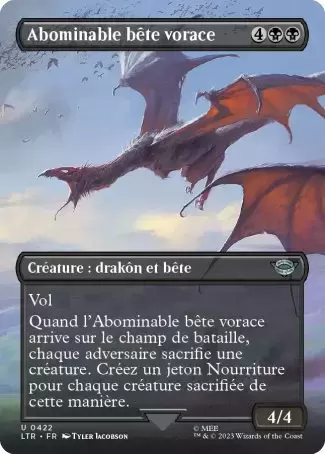 Le Seigneur des Anneaux : Chroniques de la Terre du Milieu - Abominable bête vorace