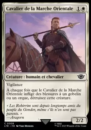 Le Seigneur des Anneaux : Chroniques de la Terre du Milieu - Cavalier de la Marche Orientale