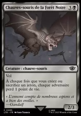 Le Seigneur des Anneaux : Chroniques de la Terre du Milieu - Chauves-souris de la Forêt Noire