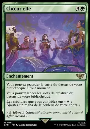Le Seigneur des Anneaux : Chroniques de la Terre du Milieu - Choeur elfe