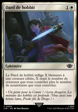 Le Seigneur des Anneaux : Chroniques de la Terre du Milieu - Dard de hobbit