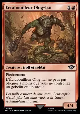 Le Seigneur des Anneaux : Chroniques de la Terre du Milieu - Écrabouilleur Olog-hai