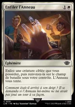 Le Seigneur des Anneaux : Chroniques de la Terre du Milieu - Enfiler l\'Anneau