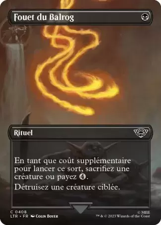 Le Seigneur des Anneaux : Chroniques de la Terre du Milieu - Fouet du Balrog