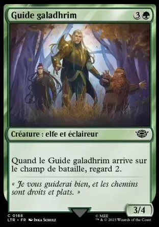 Le Seigneur des Anneaux : Chroniques de la Terre du Milieu - Guide galadhrim