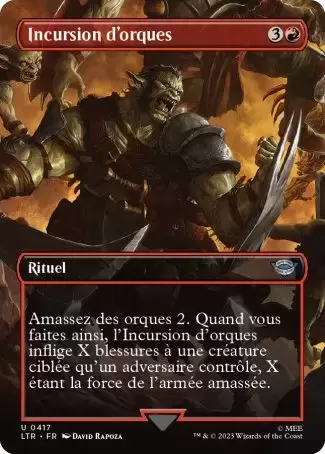 Le Seigneur des Anneaux : Chroniques de la Terre du Milieu - Incursion d\'orques