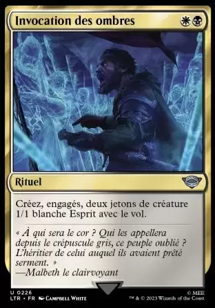Le Seigneur des Anneaux : Chroniques de la Terre du Milieu - Invocation des ombres
