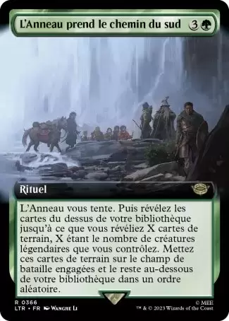 Le Seigneur des Anneaux : Chroniques de la Terre du Milieu - L\'Anneau prend le chemin du sud