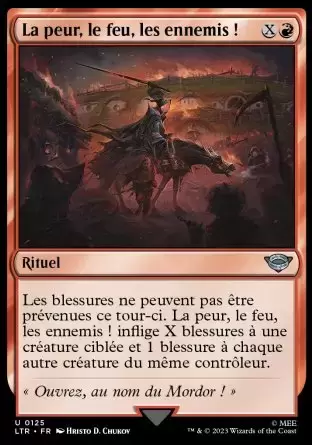 Le Seigneur des Anneaux : Chroniques de la Terre du Milieu - La peur, le feu, les ennemis !
