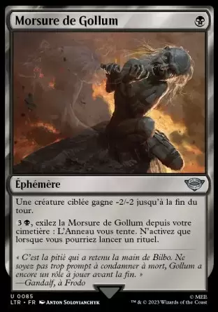Le Seigneur des Anneaux : Chroniques de la Terre du Milieu - Morsure de Gollum