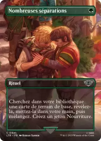 Le Seigneur des Anneaux : Chroniques de la Terre du Milieu - Nombreuses séparations