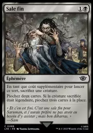 Le Seigneur des Anneaux : Chroniques de la Terre du Milieu - Sale fin