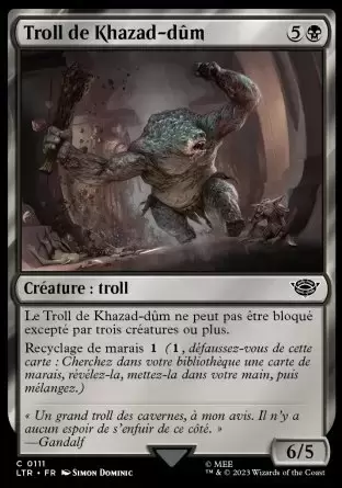 Le Seigneur des Anneaux : Chroniques de la Terre du Milieu - Troll de Khazad-dûm