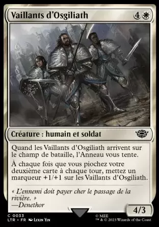 Le Seigneur des Anneaux : Chroniques de la Terre du Milieu - Vaillants d\'Osgiliath