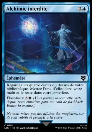 Lord of the Rings : Commander Decks - Alchimie interdite